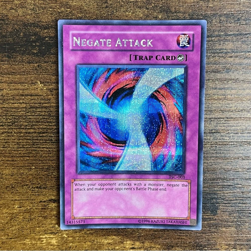 Yugioh Negate Attack TSC-003 Prismatic Secret Rare